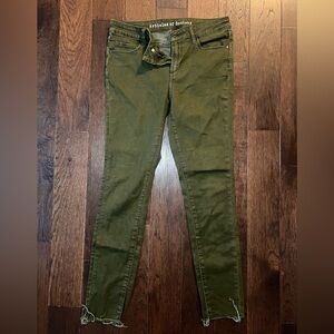 Articles Of Society Olive Skinny Jeans